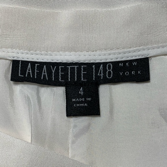 Lafayette 148, Silk Wide Leg Pants - Picture 6 of 11